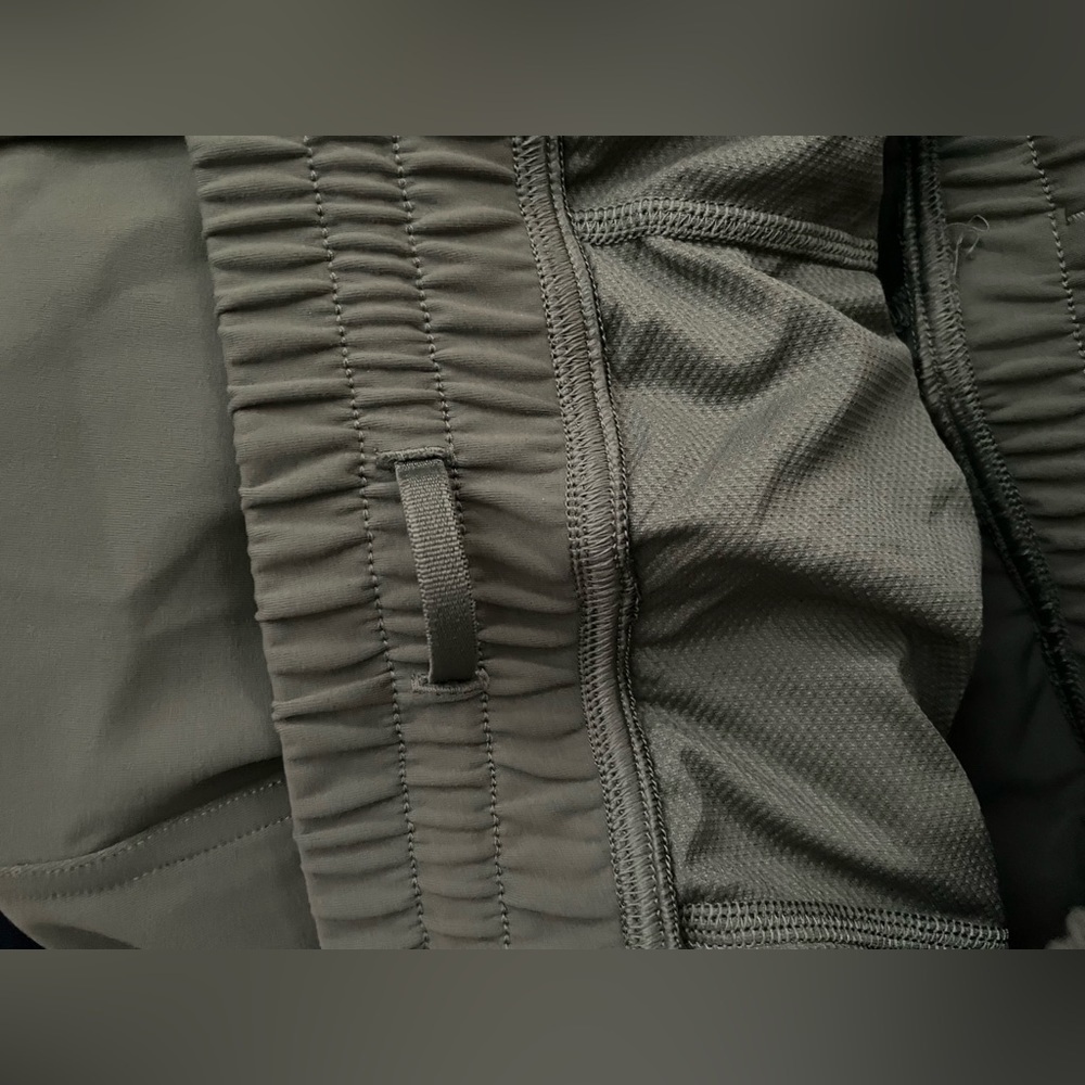 Lululemon Everlux High-Rise Zip-Leg Track Pant Full Length Grey Sage W5FAYS 10 - Picture 3 of 10